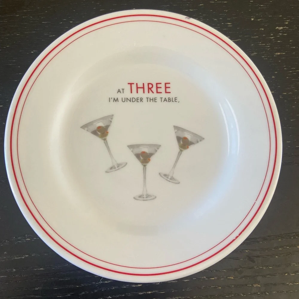 Restoration Hardware Cocktail plates